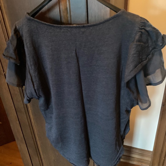 Cute feminine top Eri + Ali from Anthropologie size M - Picture 3 of 3